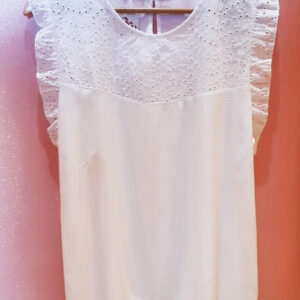 Remera s/manga, C. blanco