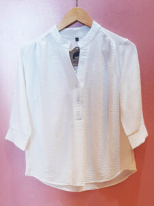 Camisa mujer casual elegante - C. blanco